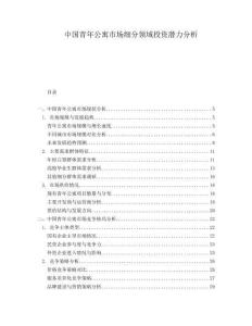 中國青年公寓市場細分領域投資潛力分析