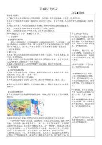 2024-2025學(xué)年統(tǒng)編版九年級歷史上冊全冊教案