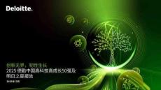 2025德勤中国高科技高成长50强及明日之星榜单报告