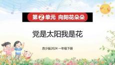《黨是太陽我是花》精品課件