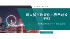 2025年電力電纜技術(shù)發(fā)展大會：超大城市數(shù)智化電纜網(wǎng)建設(shè)實(shí)踐