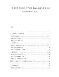 圣多美和普林西比電子商務(wù)業(yè)市場(chǎng)深度分析及未來(lái)趨勢(shì)與商業(yè)模式報(bào)告
