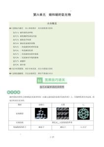 第六單元  碳和碳的氧化物（培優(yōu)競(jìng)賽精練）初中化學(xué)人教版（2024）九年級(jí)上冊(cè) （原卷版）