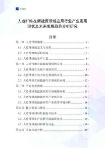 人造纖維在新能源領(lǐng)域應(yīng)用行業(yè)產(chǎn)業(yè)發(fā)展現(xiàn)狀及未來(lái)發(fā)展趨勢(shì)分析研究