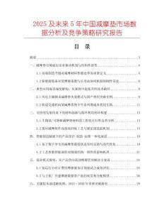 2025及未來5年中國減摩墊市場數(shù)據(jù)分析及競爭策略研究報告