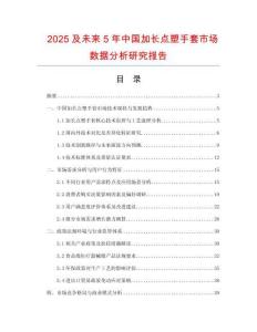 2025及未來5年中國加長點(diǎn)塑手套市場(chǎng)數(shù)據(jù)分析研究報(bào)告