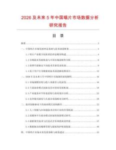 2026及未来5年中国唱片市场数据分析研究报告