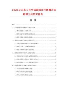 2026及未來5年中國割絨印花圍嘴市場數(shù)據(jù)分析研究報(bào)告