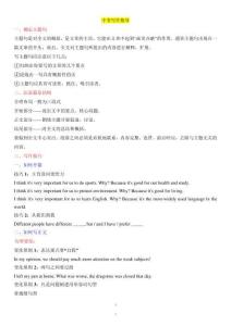 中考英語寫作全指導(寫作錦囊+常用100個句型+常用100句諺語+萬能套用模板)