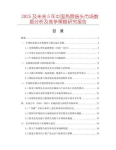 2025及未來5年中國熱管接頭市場數(shù)據(jù)分析及競爭策略研究報(bào)告