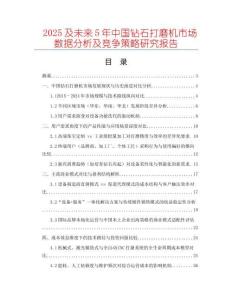 2025及未來5年中國鉆石打磨機(jī)市場數(shù)據(jù)分析及競爭策略研究報告