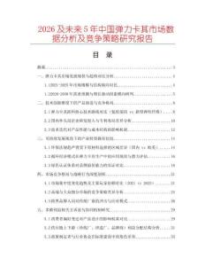 2026及未來5年中國彈力卡其市場數據分析及競爭策略研究報告