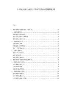 中國玻璃杯功能性產(chǎn)品開發(fā)與應用場景拓展