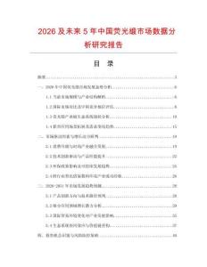 2026及未來5年中國熒光緞市場數(shù)據(jù)分析研究報告