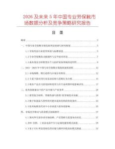 2026及未來(lái)5年中國(guó)專(zhuān)業(yè)勞保靴市場(chǎng)數(shù)據(jù)分析及競(jìng)爭(zhēng)策略研究報(bào)告