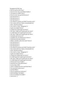 Heated Rivalry《巔峰對決（2025）》第一季第二集完整中英文對照劇本