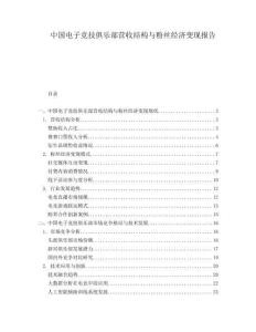 中國電子競技俱樂部營收結構與粉絲經濟變現報告