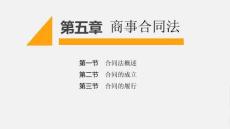 國(guó)際商法（第六版） 課件  第5、6章  商事合同法、國(guó)際貨物買(mǎi)賣(mài)法