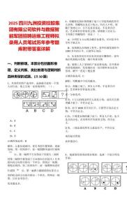 2025四川九洲投資控股集團(tuán)有限公司軟件與數(shù)據(jù)智能軍團(tuán)招聘運(yùn)維工程師擬錄用人員筆試歷年參考題庫(kù)附帶答案詳解