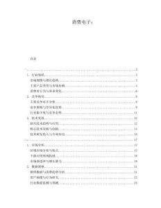 消費(fèi)電子：