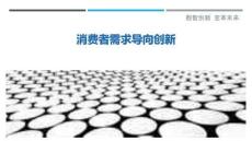 消費(fèi)者需求導(dǎo)向創(chuàng)新