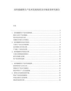 高性能磁鐵生產(chǎn)技術(shù)發(fā)展現(xiàn)狀及市場(chǎng)前景研究報(bào)告