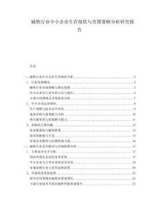 磁鐵行業(yè)中小企業(yè)生存現(xiàn)狀與突圍策略分析研究報告