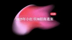 2025小紅書38好心情小會招商通案
