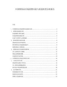 中國(guó)奢侈品市場(chǎng)消費(fèi)回流與渠道轉(zhuǎn)型分析報(bào)告