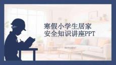 寒假小學(xué)生居家 安全知識講座PPT