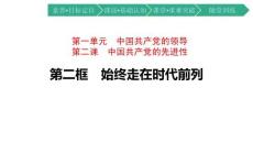 統(tǒng)編版高中政治必修三《第二框　始終走在時(shí)代前列》課件