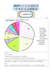 2025威海市中考語文試卷分析解讀