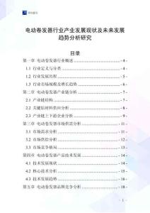 電動卷發器行業產業發展現狀及未來發展趨勢分析研究