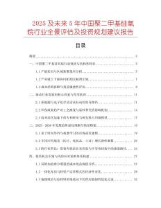 2025及未來5年中國聚二甲基硅氧烷行業(yè)全景評估及投資規(guī)劃建議報告