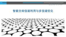 智能空閑信道利用與多信道優化