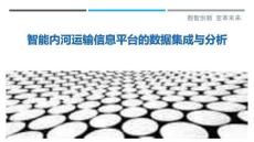 智能內河運輸信息平臺的數據集成與分析