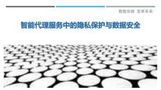 智能代理服務(wù)中的隱私保護與數(shù)據(jù)安全