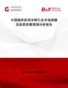 中國做炸藥用木粉行業市場規模及投資前景預測分析報告