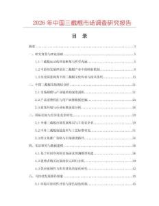 2026年中國三截棍市場調(diào)查研究報告