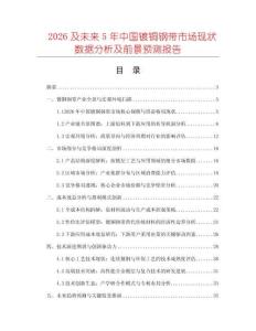 2026及未來5年中國鍍銅鋼帶市場現狀數據分析及前景預測報告
