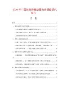 2026年中國美制彈簧墊圈市場調查研究報告