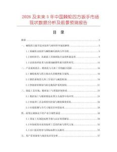2026及未來5年中國棘輪四方扳手市場現(xiàn)狀數(shù)據(jù)分析及前景預(yù)測報告