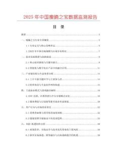 2025年中國(guó)瘦腩之寶數(shù)據(jù)監(jiān)測(cè)報(bào)告