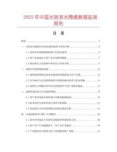 2025年中國光致發(fā)光陶瓷數(shù)據(jù)監(jiān)測報告