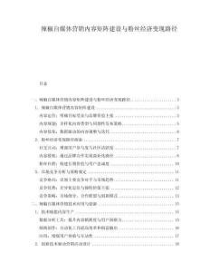 辣椒自媒體營銷內容矩陣建設與粉絲經濟變現路徑