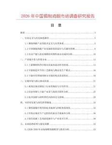 2026年中國銅制雞眼市場調查研究報告