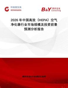 2026年中國高效（HEPA）空氣凈化器行業市場規模及投資前景預測分析報告