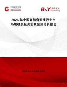 2026年中國高精密振鏡行業市場規模及投資前景預測分析報告