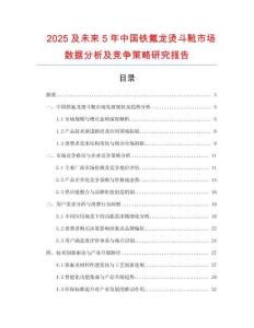 2025及未來5年中國鐵氟龍燙斗靴市場數(shù)據(jù)分析及競爭策略研究報告