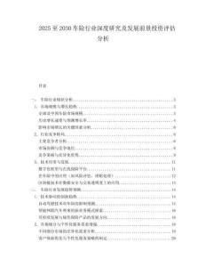 2025至2030車險行業(yè)深度研究及發(fā)展前景投資評估分析